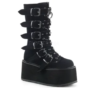 3 Inch Platform DAMNED-225 Black Velvet