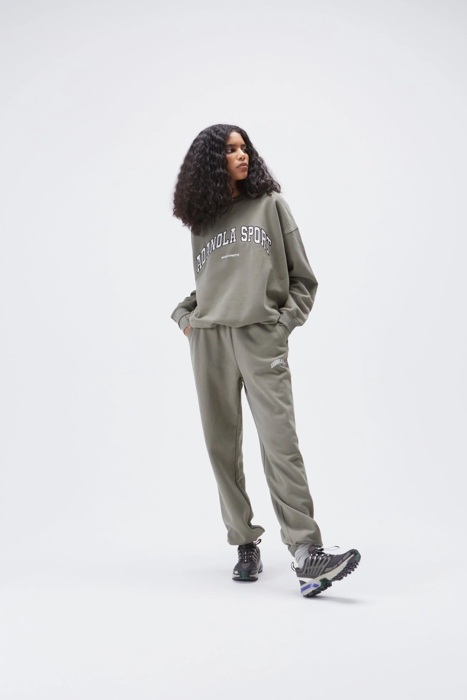 AS Oversized Sweatshirt - Olive Green