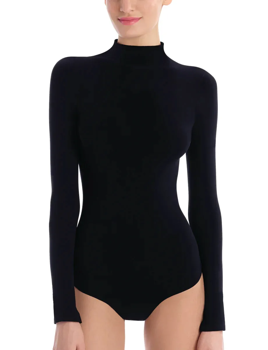 Ballet Long Sleeve Mockneck Bodysuit