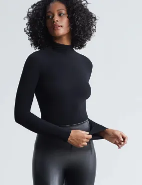 Ballet Long Sleeve Mockneck Bodysuit