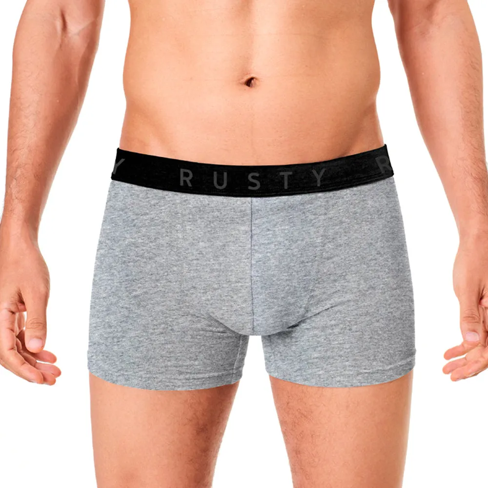 Boxer hombre Rusty Lizzy Gris Melange