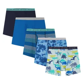 Boys Ultra Soft Modal Boxer Briefs | 5-Pack