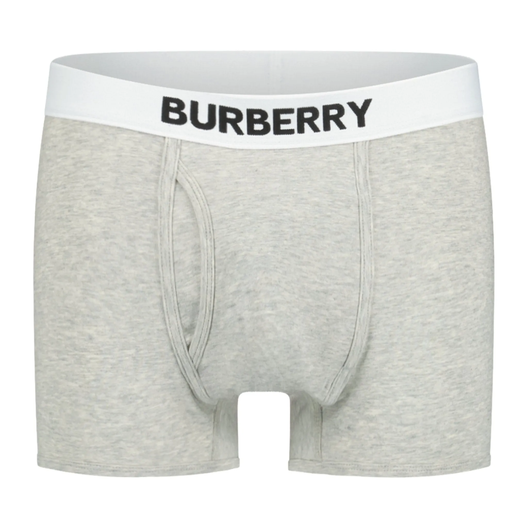 BURBERRY 'TRURO' COTTON JERSEY BOXERS GREY (ONE UNIT)