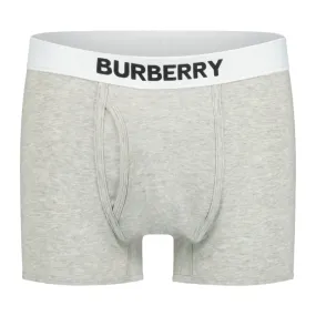 BURBERRY 'TRURO' COTTON JERSEY BOXERS GREY (ONE UNIT)