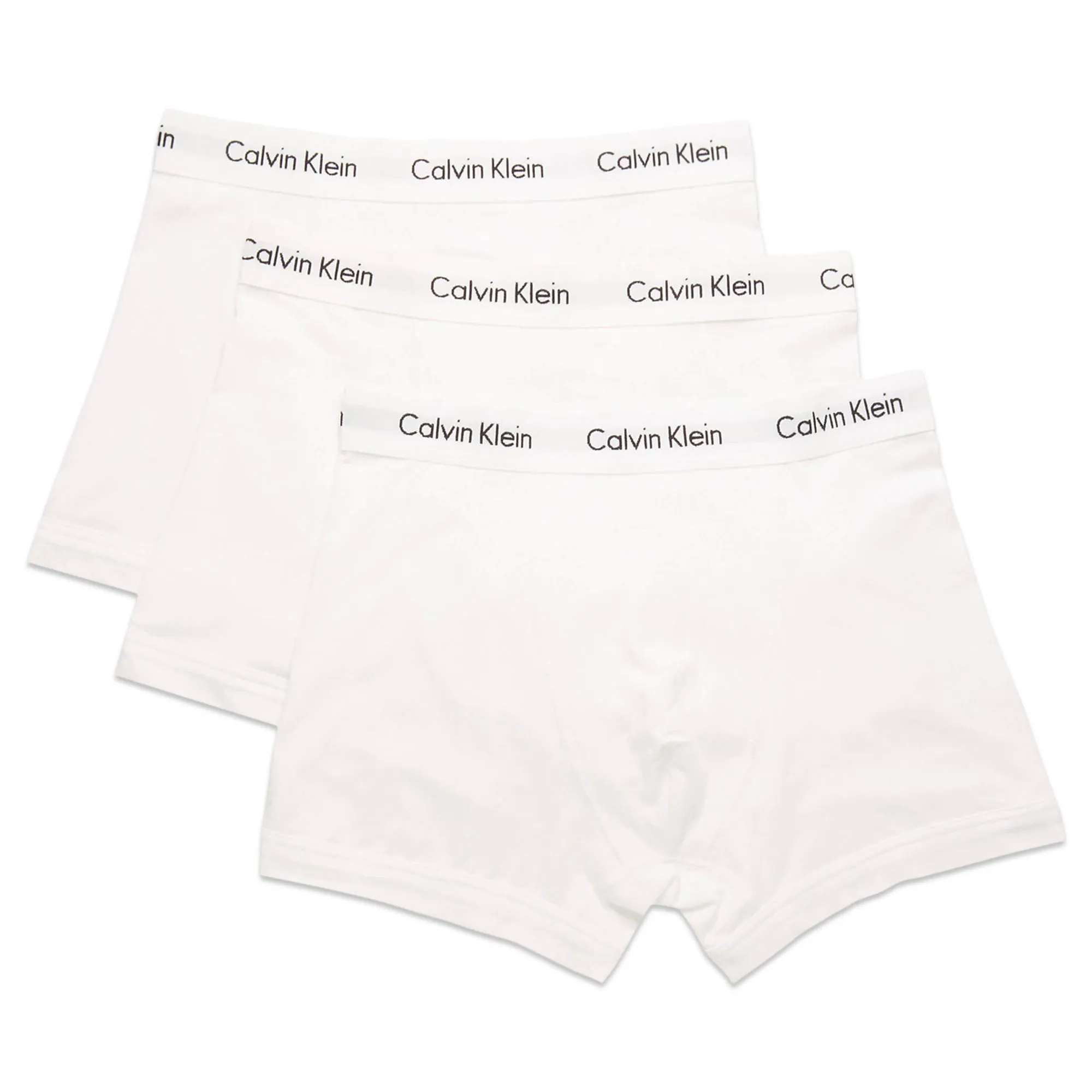 Calvin Klein Cotton Stretch Trunks - White