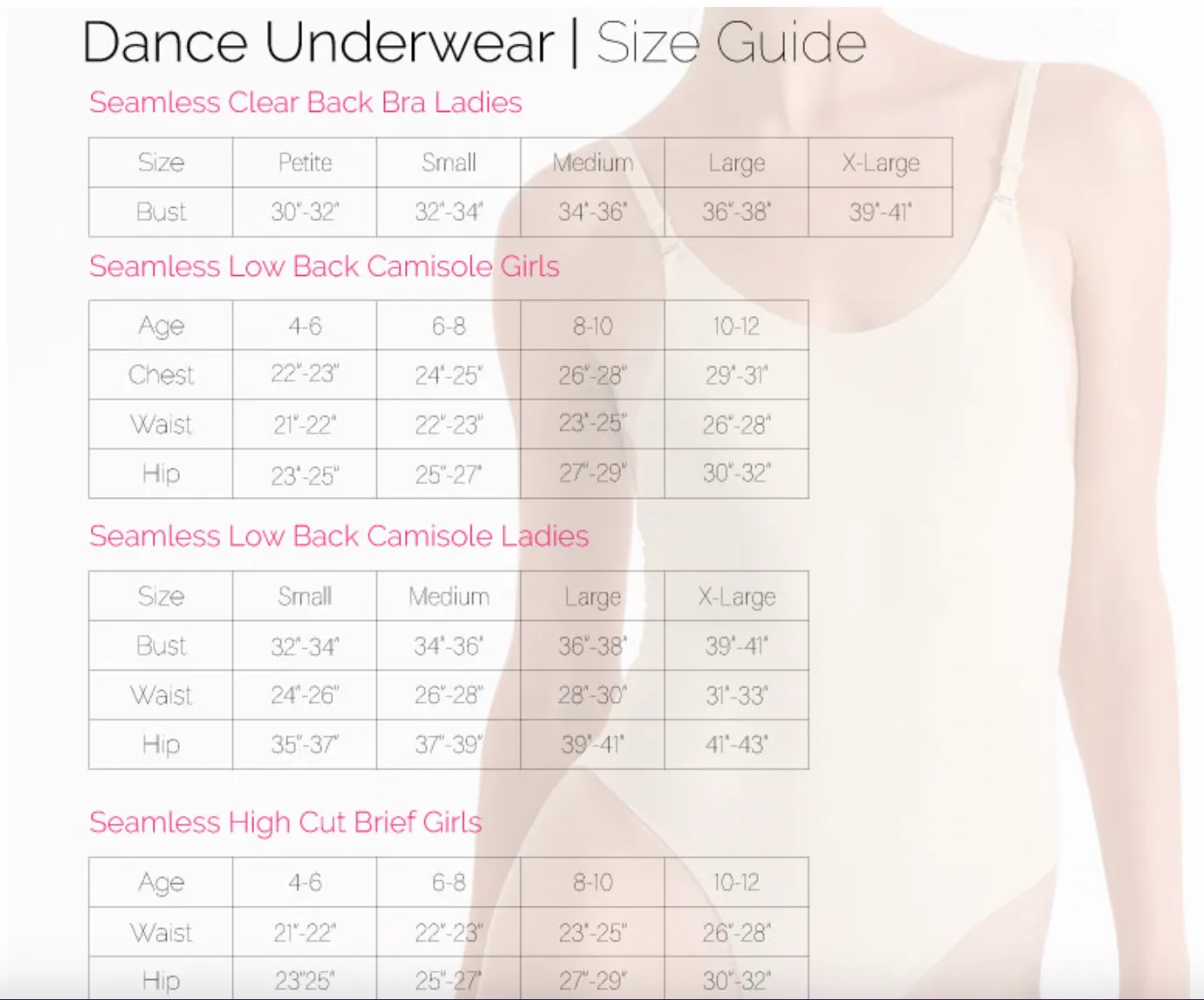 Capezio Girl's Foundations Brief