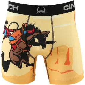 Cinch Men's Bucking Bronc 6" Boxer Briefs