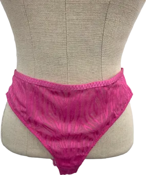 Curvy Kate Bright Pink Brazilian Briefs UK 10