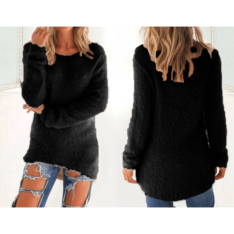 CUTE OVERSIZE PULLOVER SWEATER