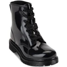 DKNY Womens TILLY Round toe Lace up Combat & Lace-Up Boots