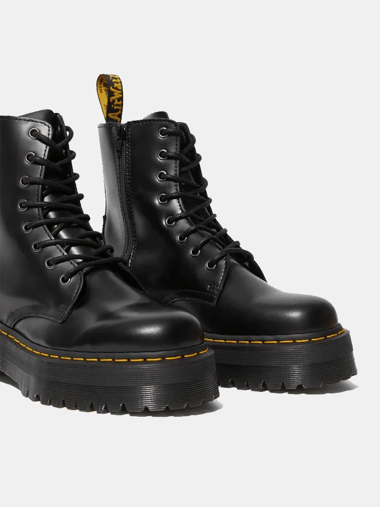 Dr Martens Jadon Smooth Leather Platform Boots