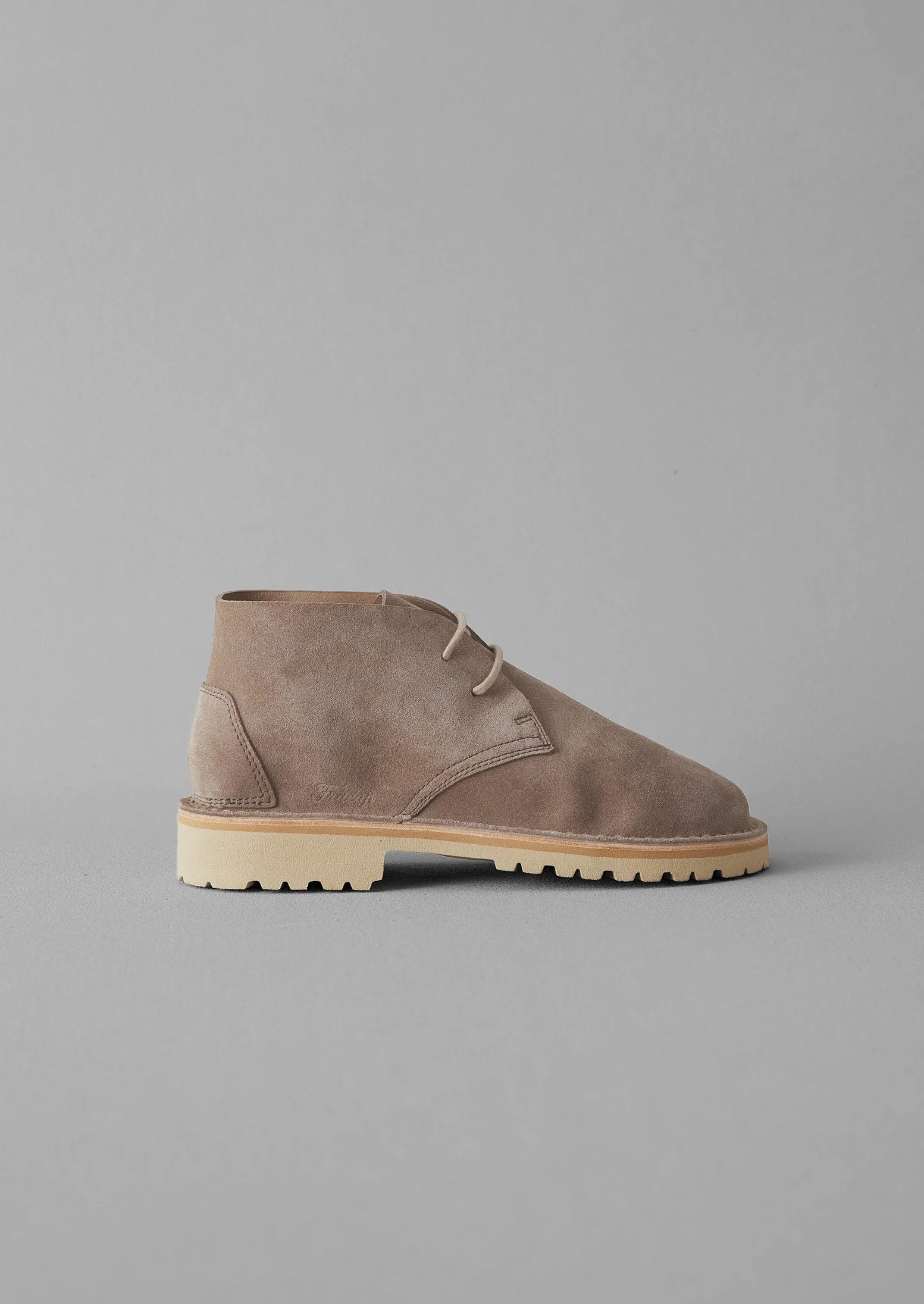 Fracap Suede Desert Boots | Sand