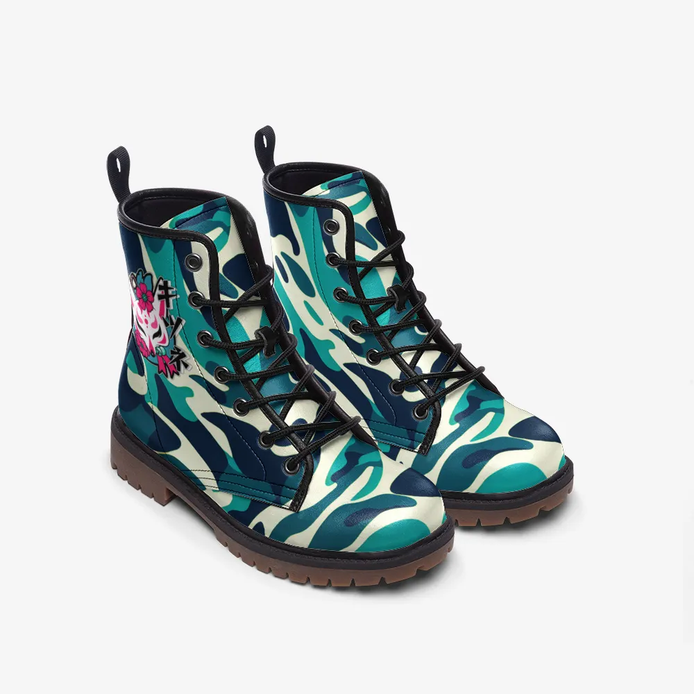 Kitsune Emerald Camo Men Boots