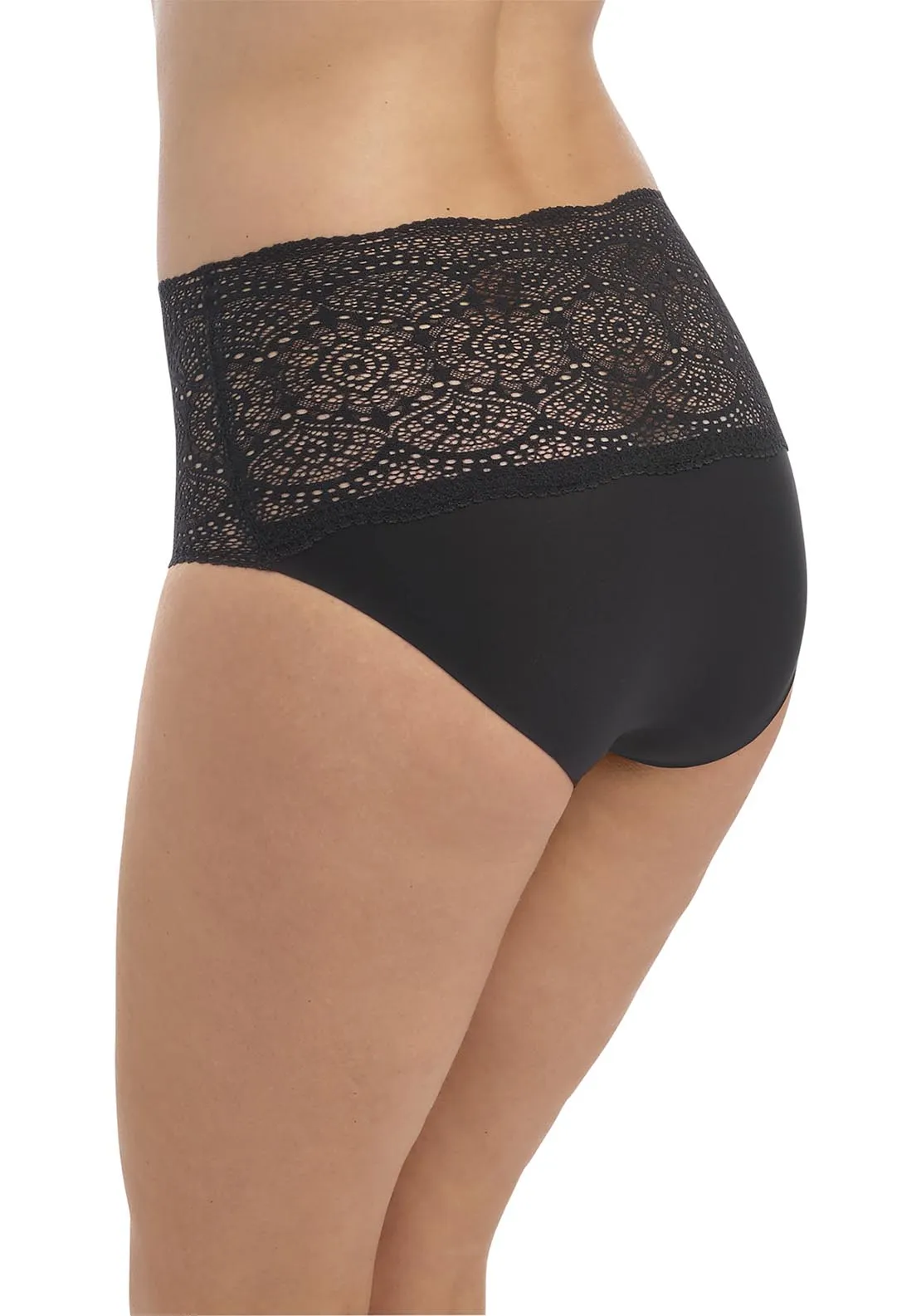 Lace Ease Invisible Stretch Full Briefs - Ivory