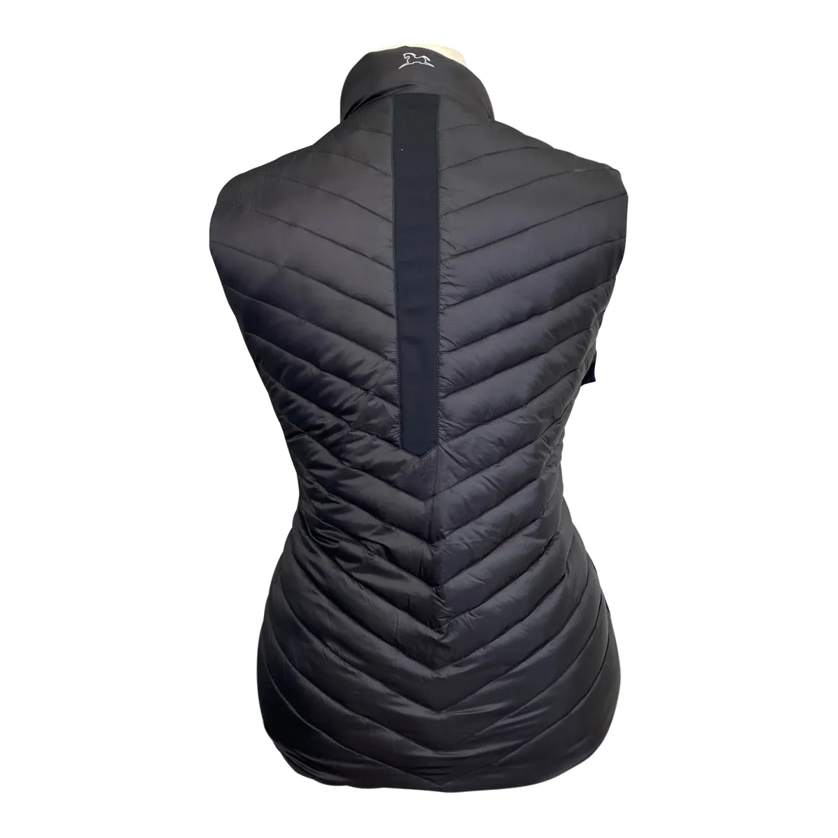 Lululemon 'Chilly Chill' Puffy Vest in Navy w/White Pattern - Women's 6