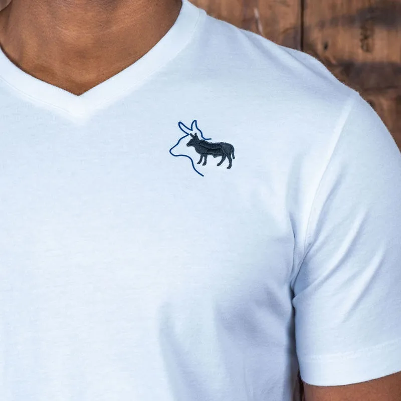 Luxe Hunting Party Crew Tee Pelican