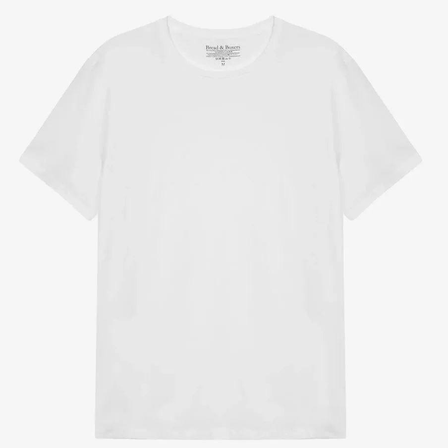 Men's Bread & Boxers | Crew Neck T-Shirt | White