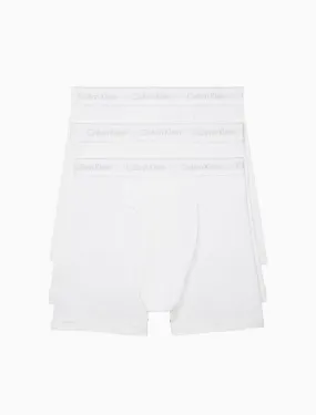 Men's Calvin Klein | All Cotton Boxer Brief 3-Pack | White