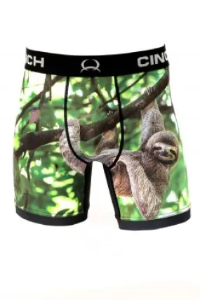 MEN'S CINCH 6 SLOTH BOXER BRIEFS - MULTI