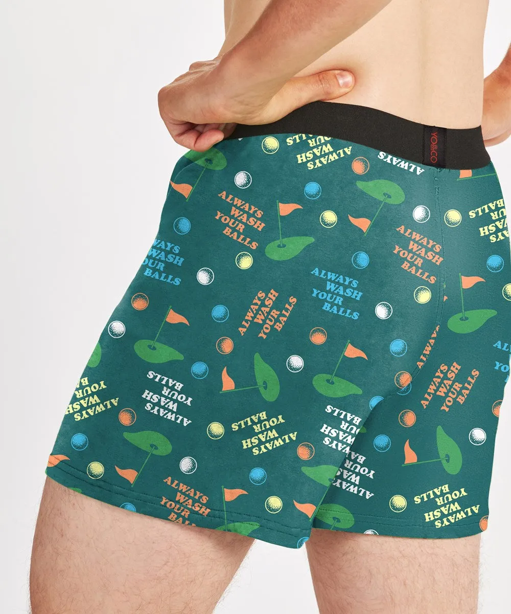 MEN'S CINCH 6 SLOTH BOXER BRIEFS - MULTI