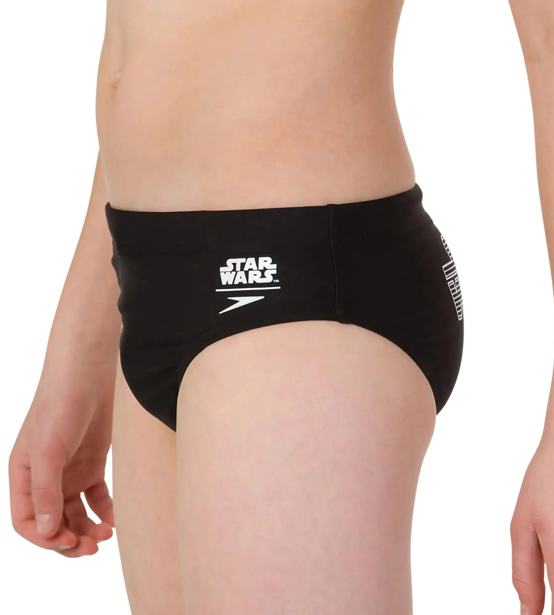 Men's Endurance Lycra Brief - Black & Bondi Blue