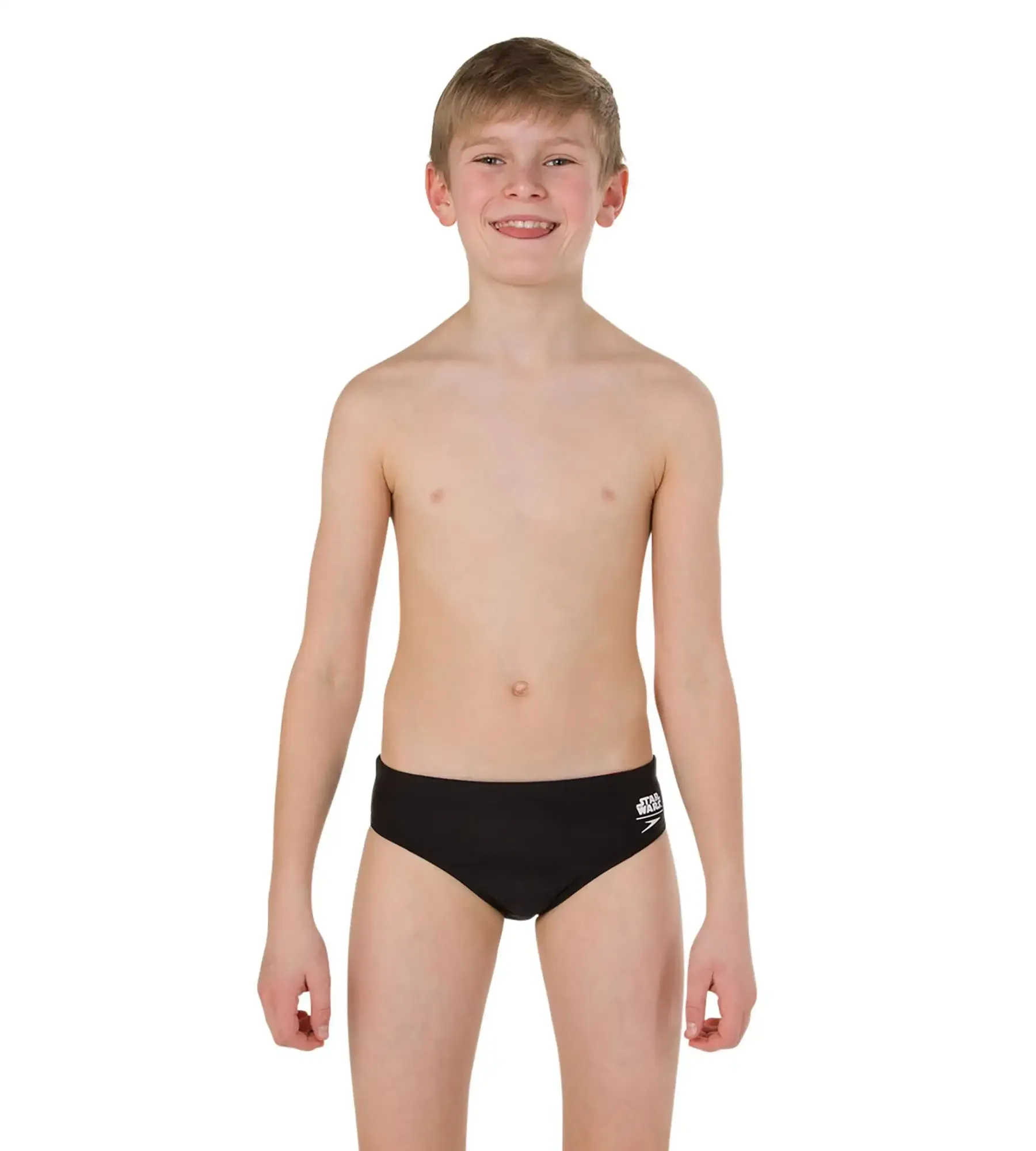 Men's Endurance Lycra Brief - Black & Bondi Blue