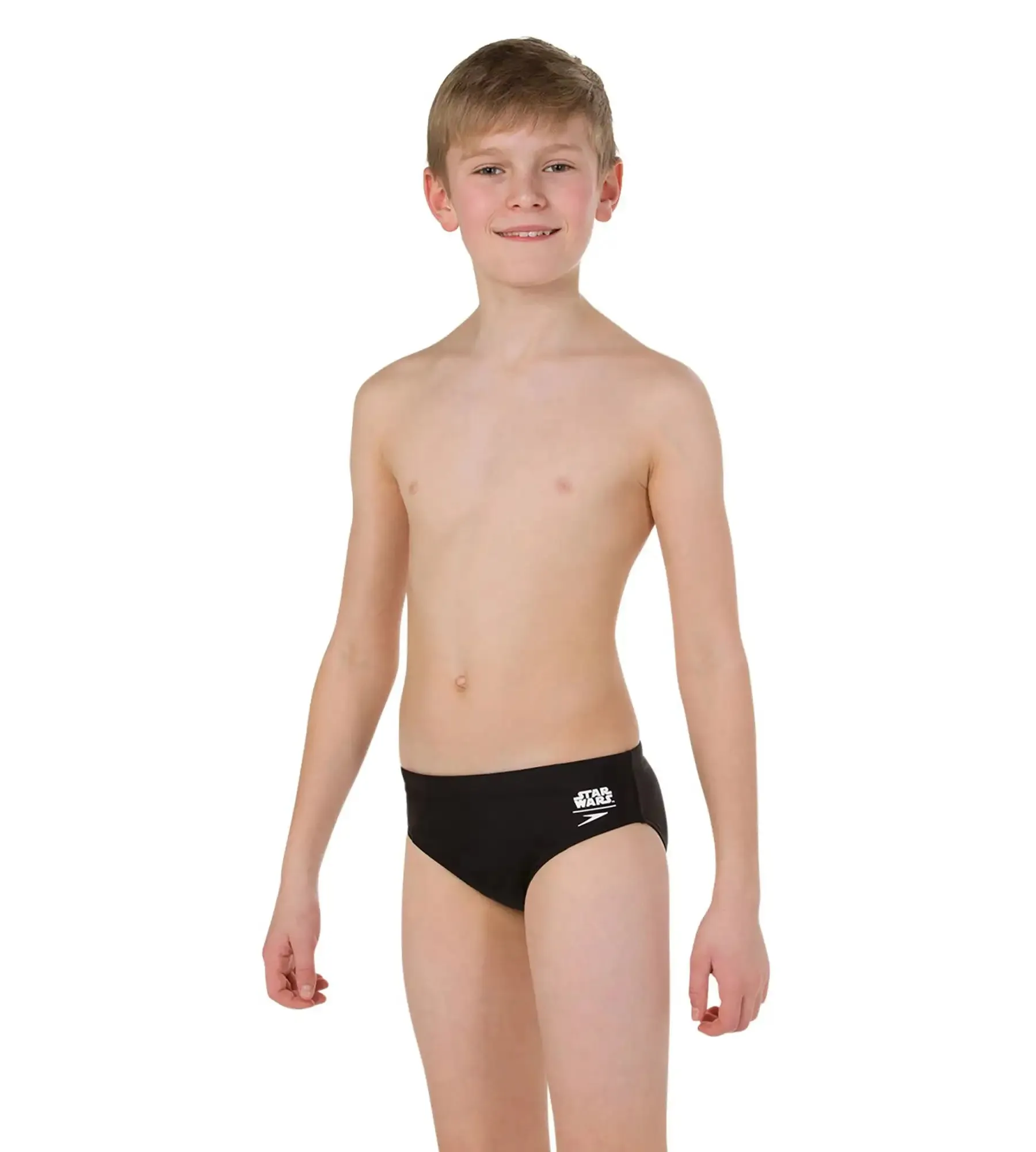 Men's Endurance Lycra Brief - Black & Bondi Blue