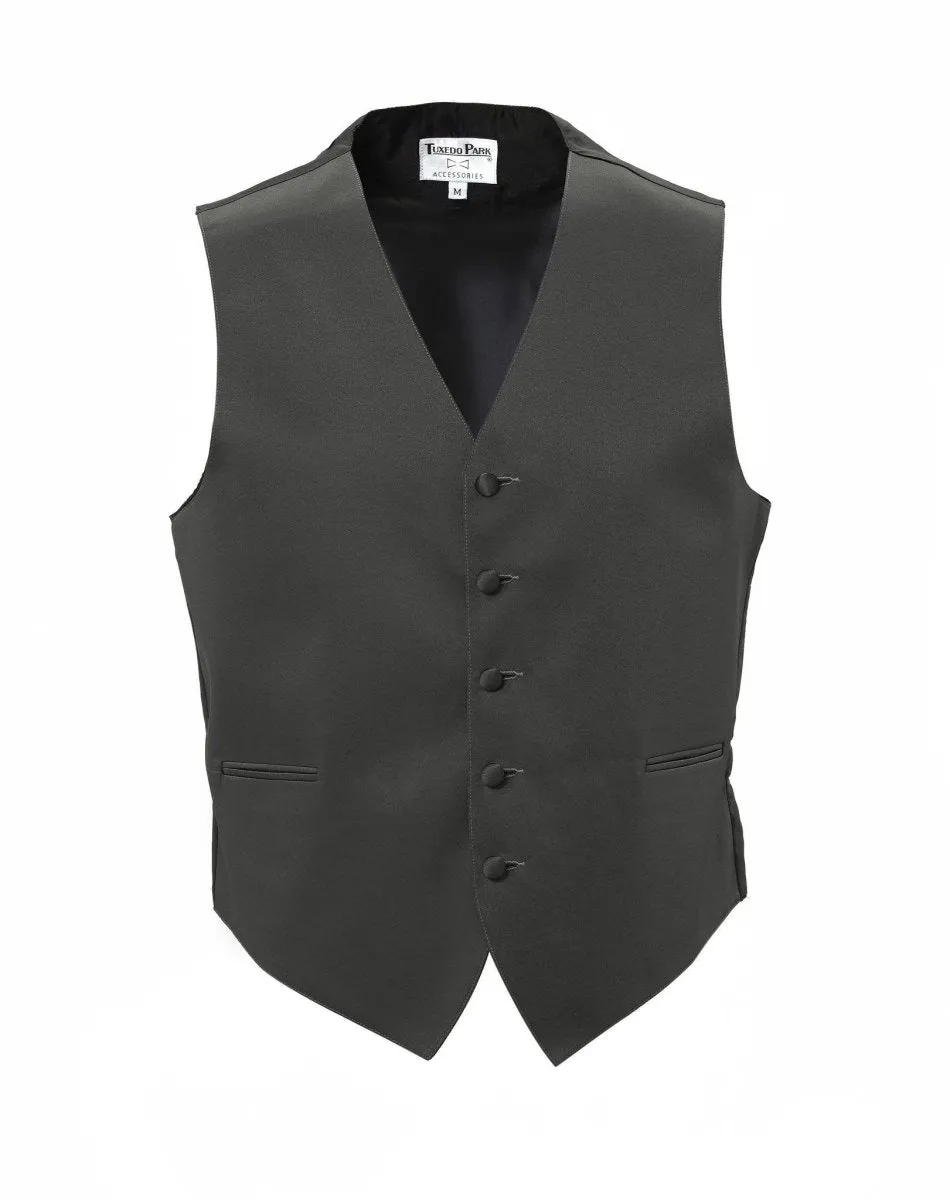 Men's Tuxedo Vest Fullback with Bow Tie - Bold Colors