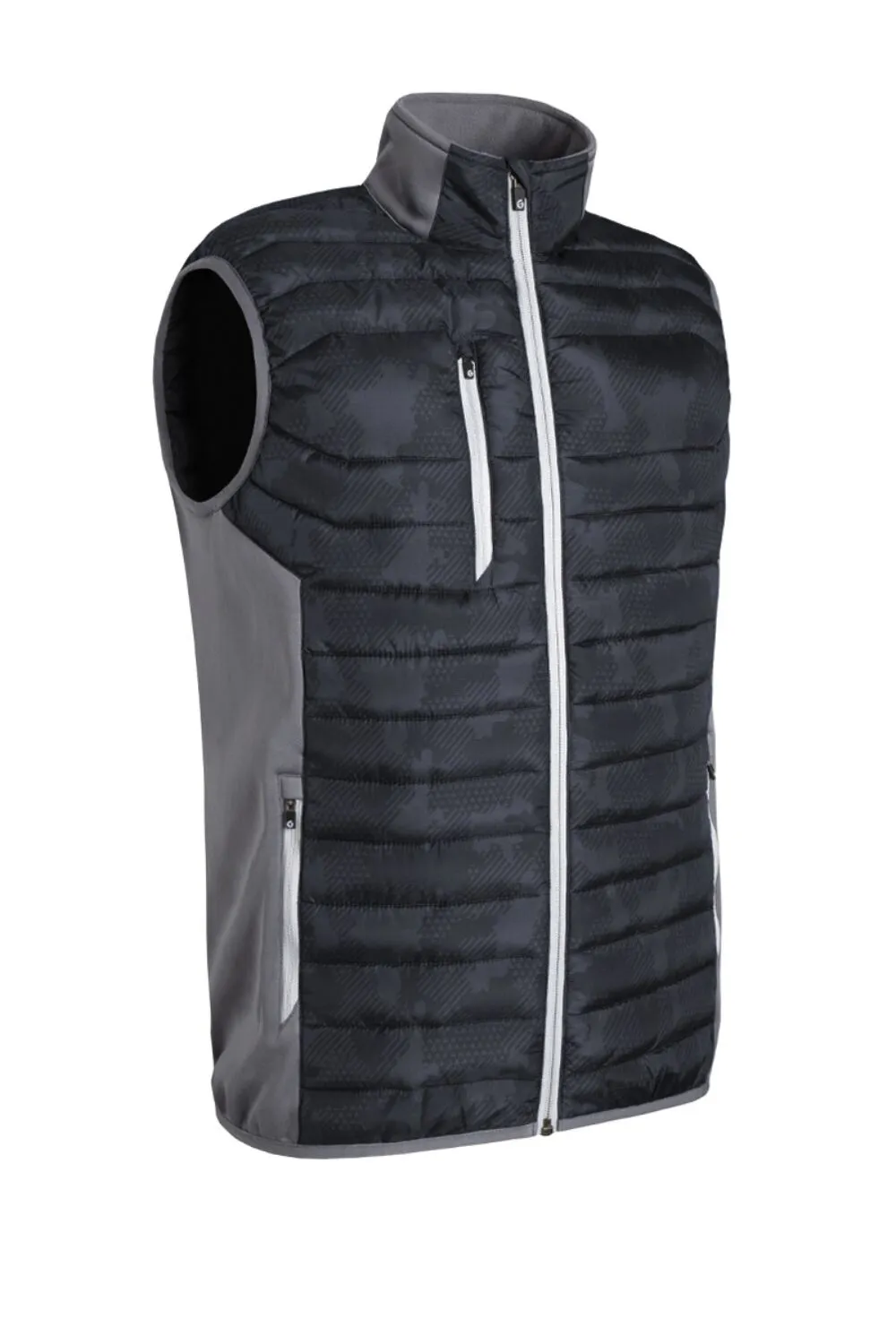 Men's Yukon Lined Hooded Puffer Vest