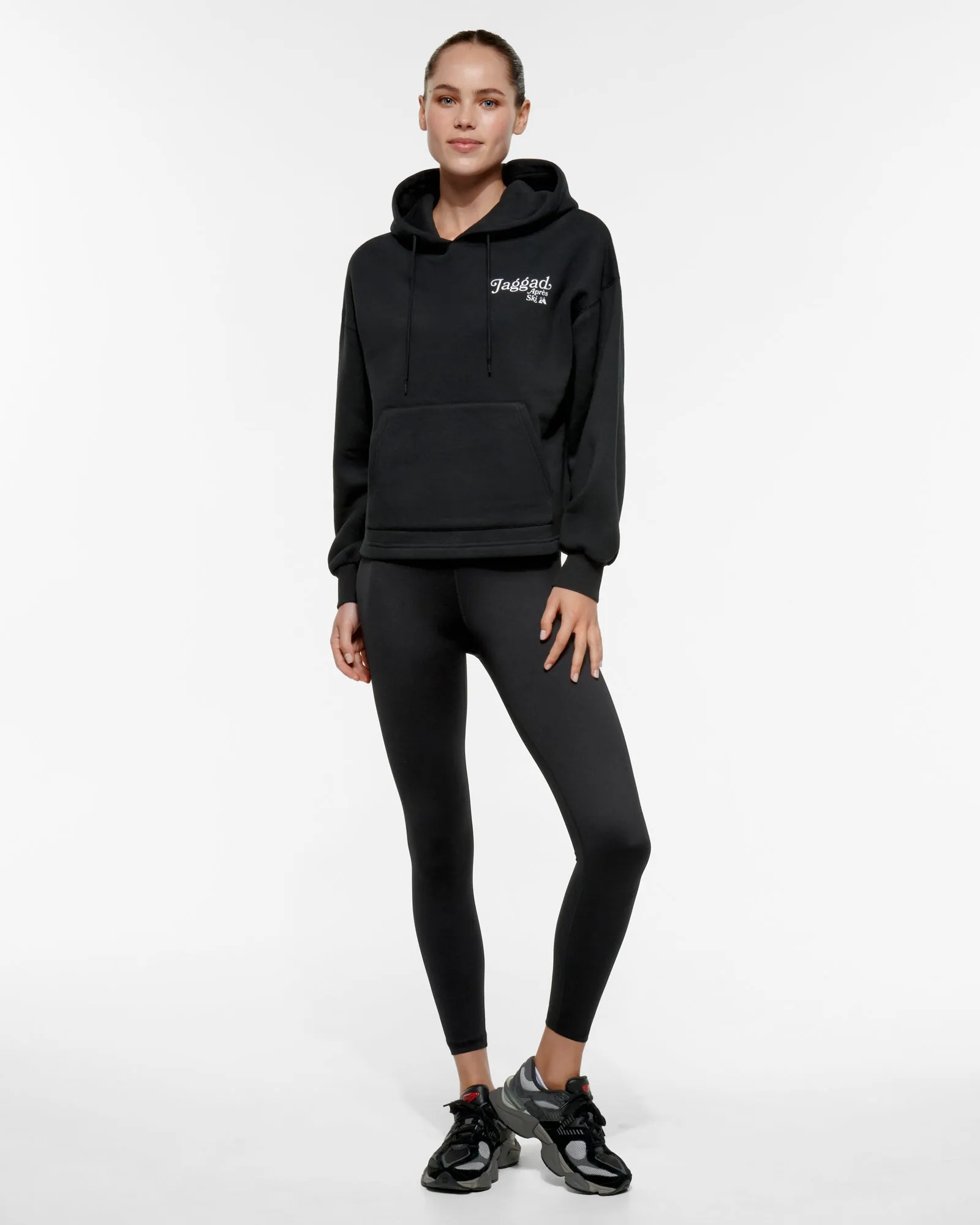 MOUNT RIDGE BOXY HOODIE BLACK