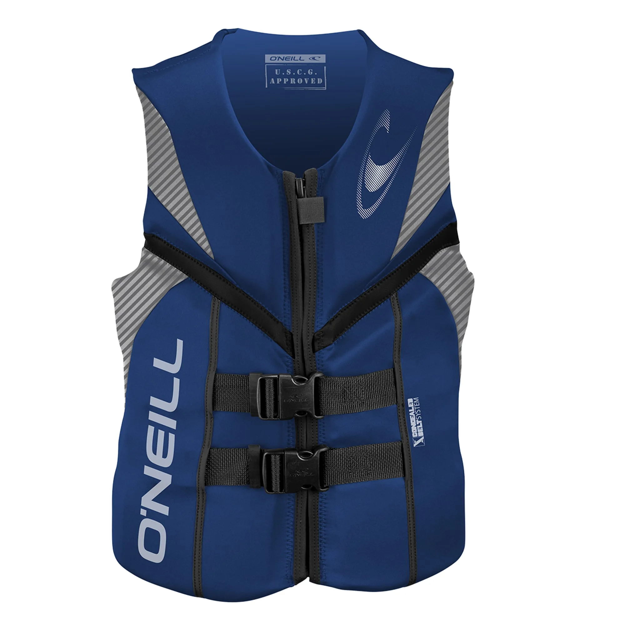 O Neill Mens Reactor Uscg Life Vest S Black/Black/Black (4720)