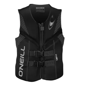 O Neill Mens Reactor Uscg Life Vest S Black/Black/Black (4720)