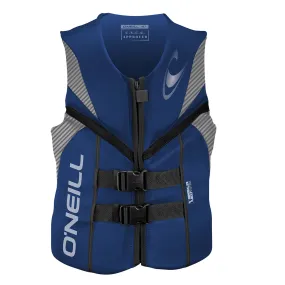 O Neill Reactor Uscg Wakeboarding & Waterskiing Life Vest Size X Large Blue