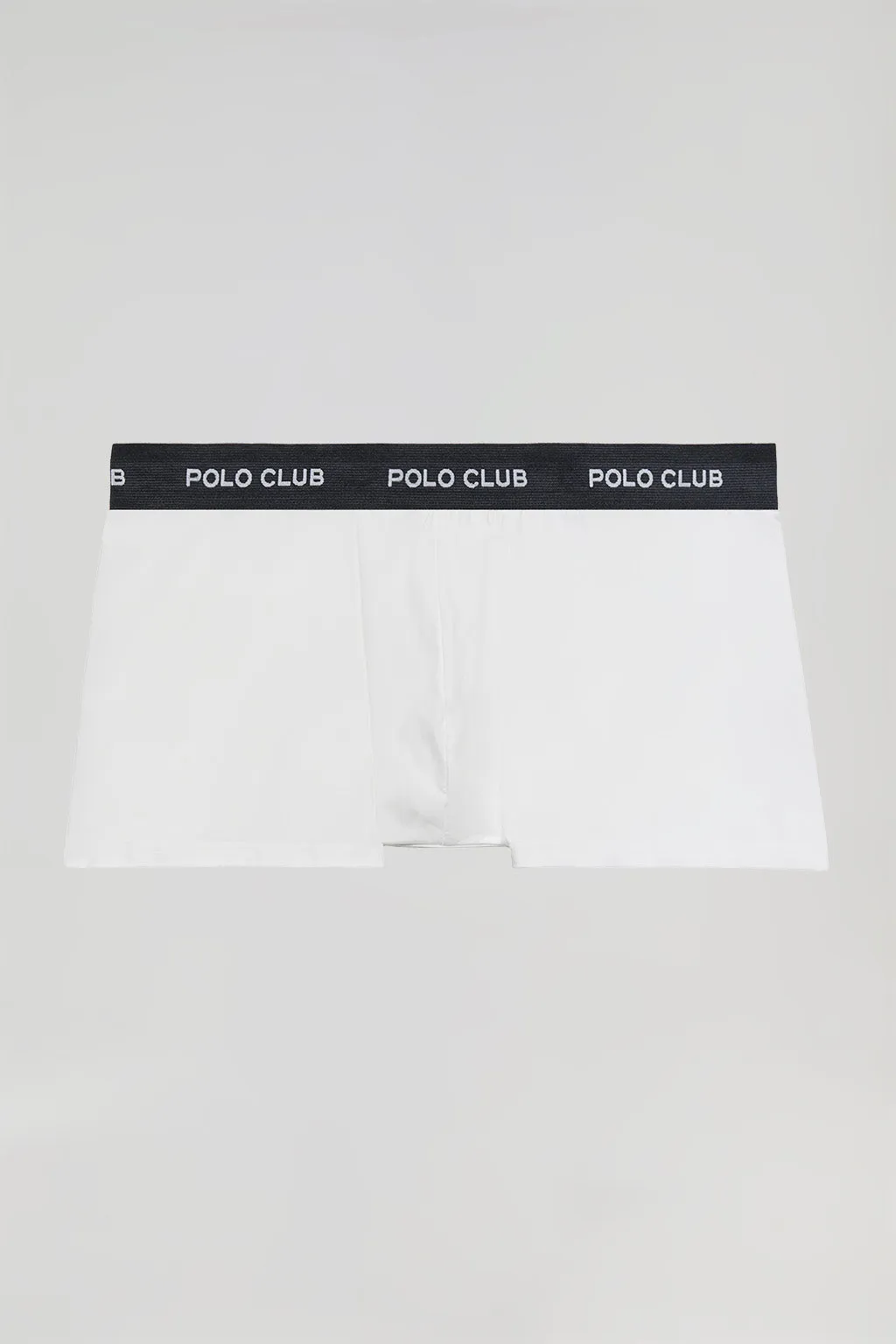 Pack de dos boxers blancos con logotipo Polo Club