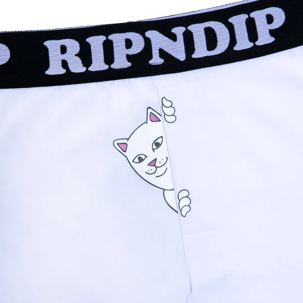 Peek A Nermal Boxers (White)