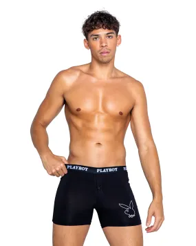 Playboy Mens Tuxedo Modal Classic Boxer Briefs