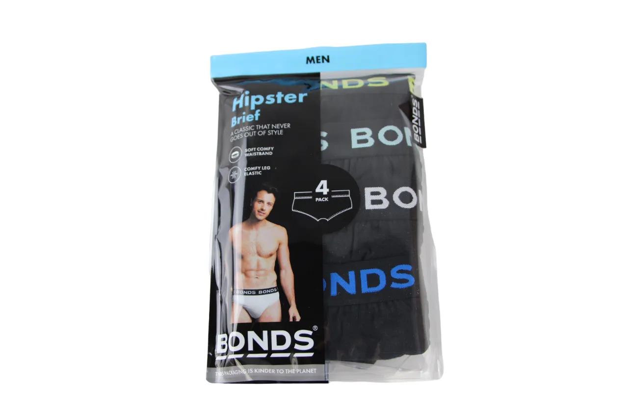 Psycho Bunny Mens Single Pack Boxer Briefs - Black