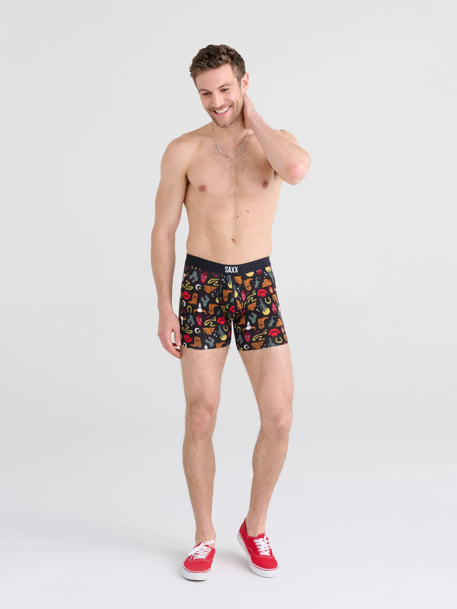 SAXX VIBE BOXER BRIEF - SUNSET WAVES