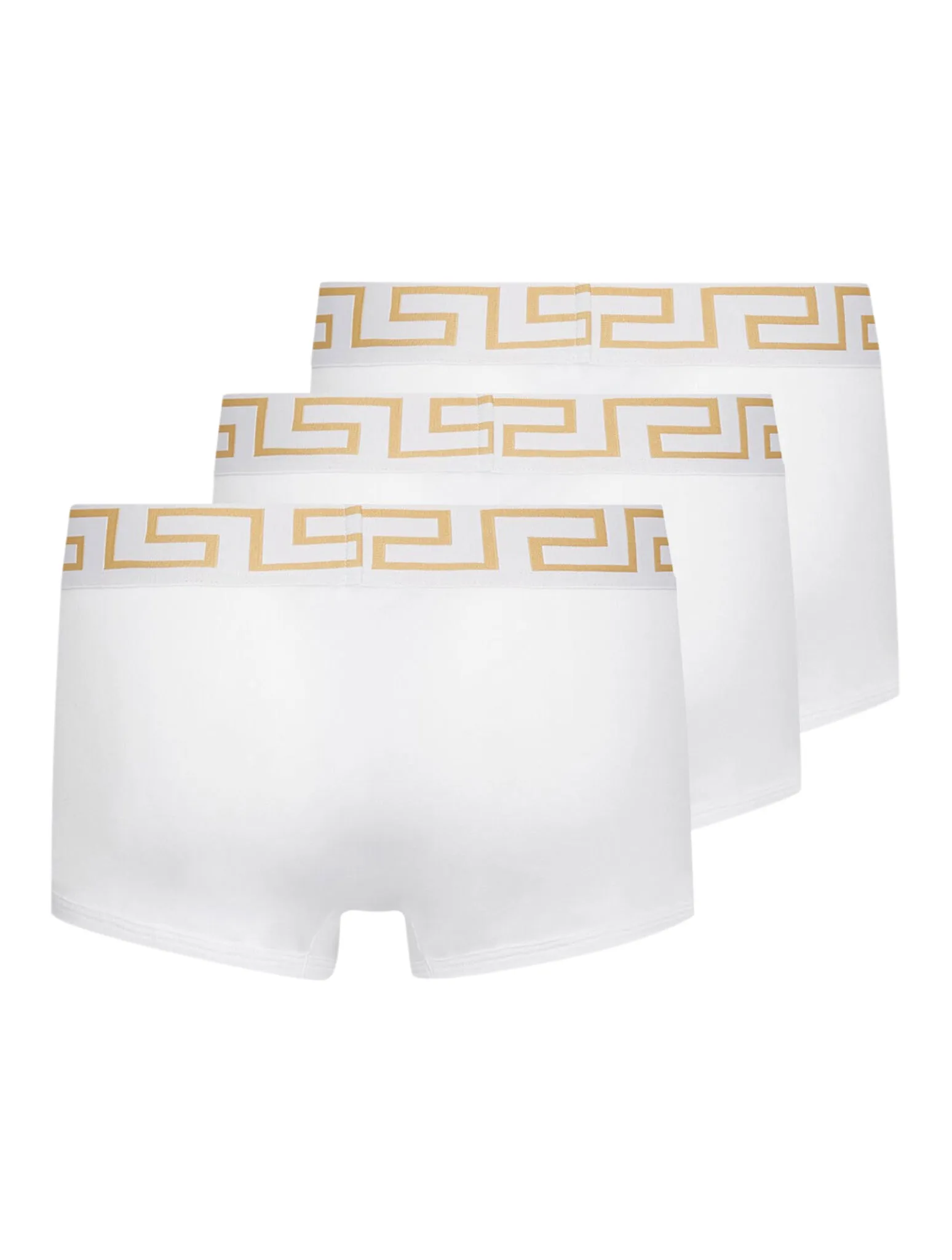 SET OF 3 FITTED BOXERS WITH GREEK EDGE