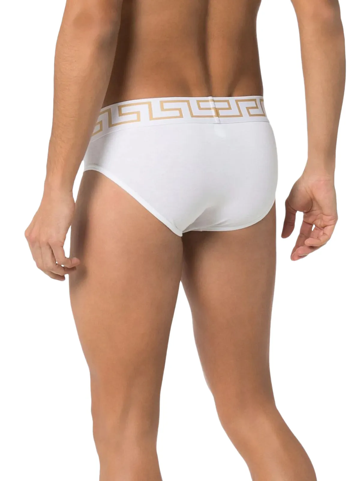 SET OF TWO BRIEFS WITH GREEK BORDER