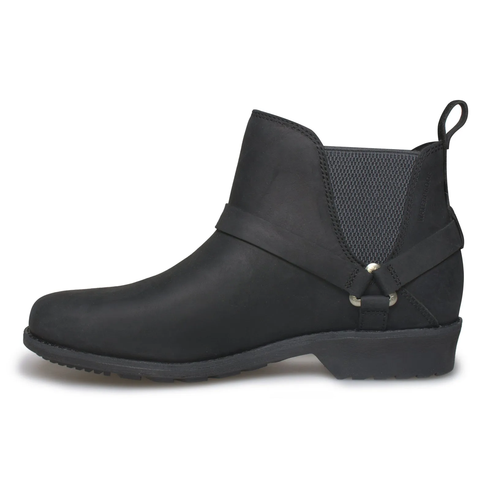 Teva Ellery Chelsea FG WP Black Boots - Women's