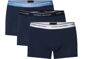 Tommy Hilfiger Mens Boxers/Trunks 'Premium Essentials Contrast Waistband' 3 Pack