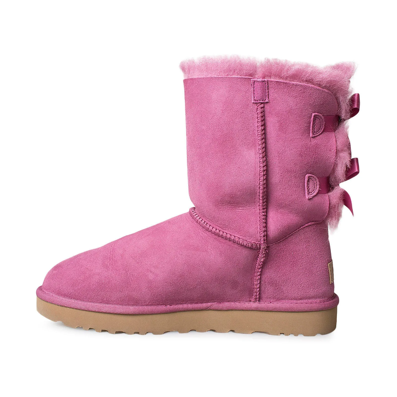 Womens UGG Bailey Bow II Boots in Dark Dusty Rose – Stylish and Cozy Footwear