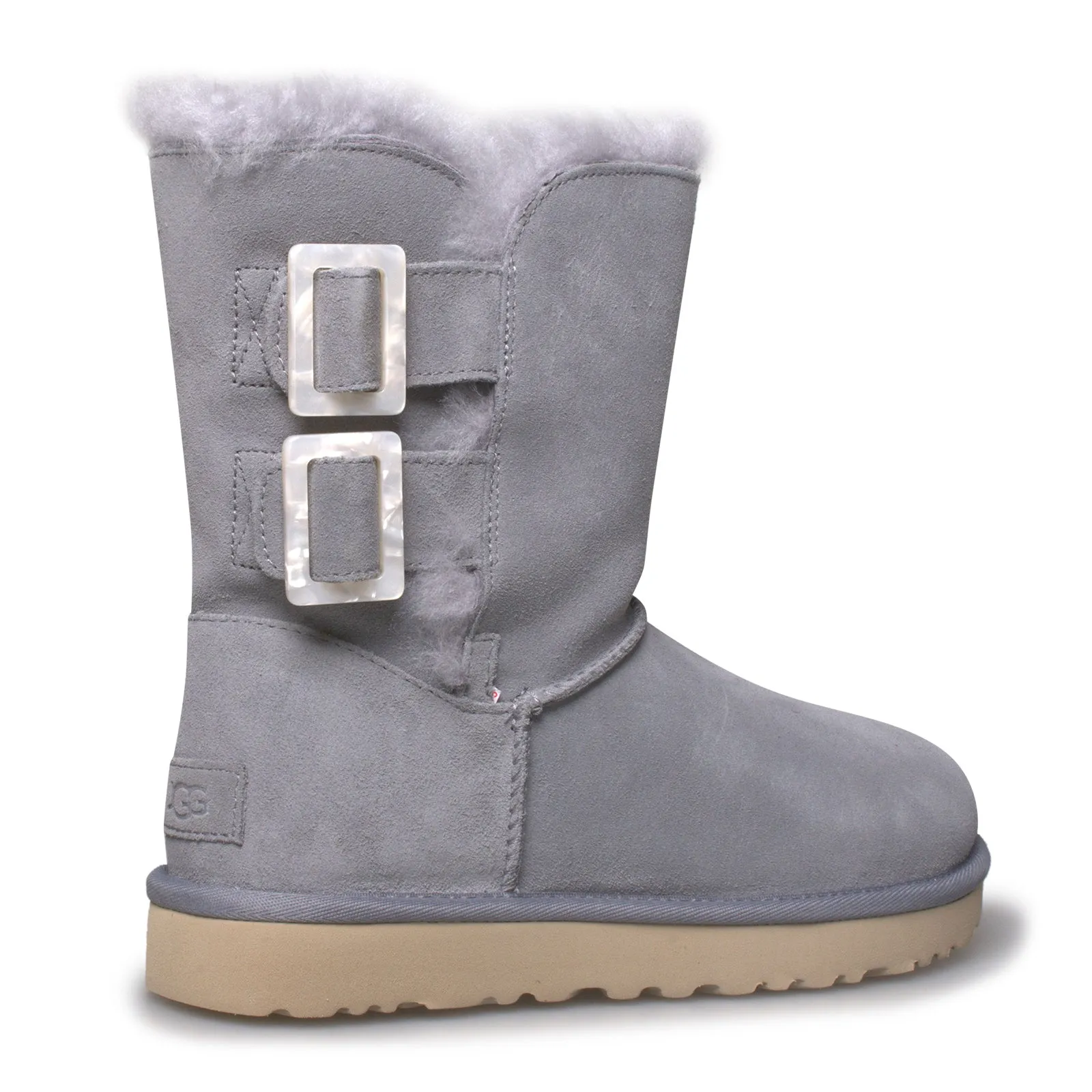 UGG Bailey Fashion Buckle Soft Amethyst Boots - Women's