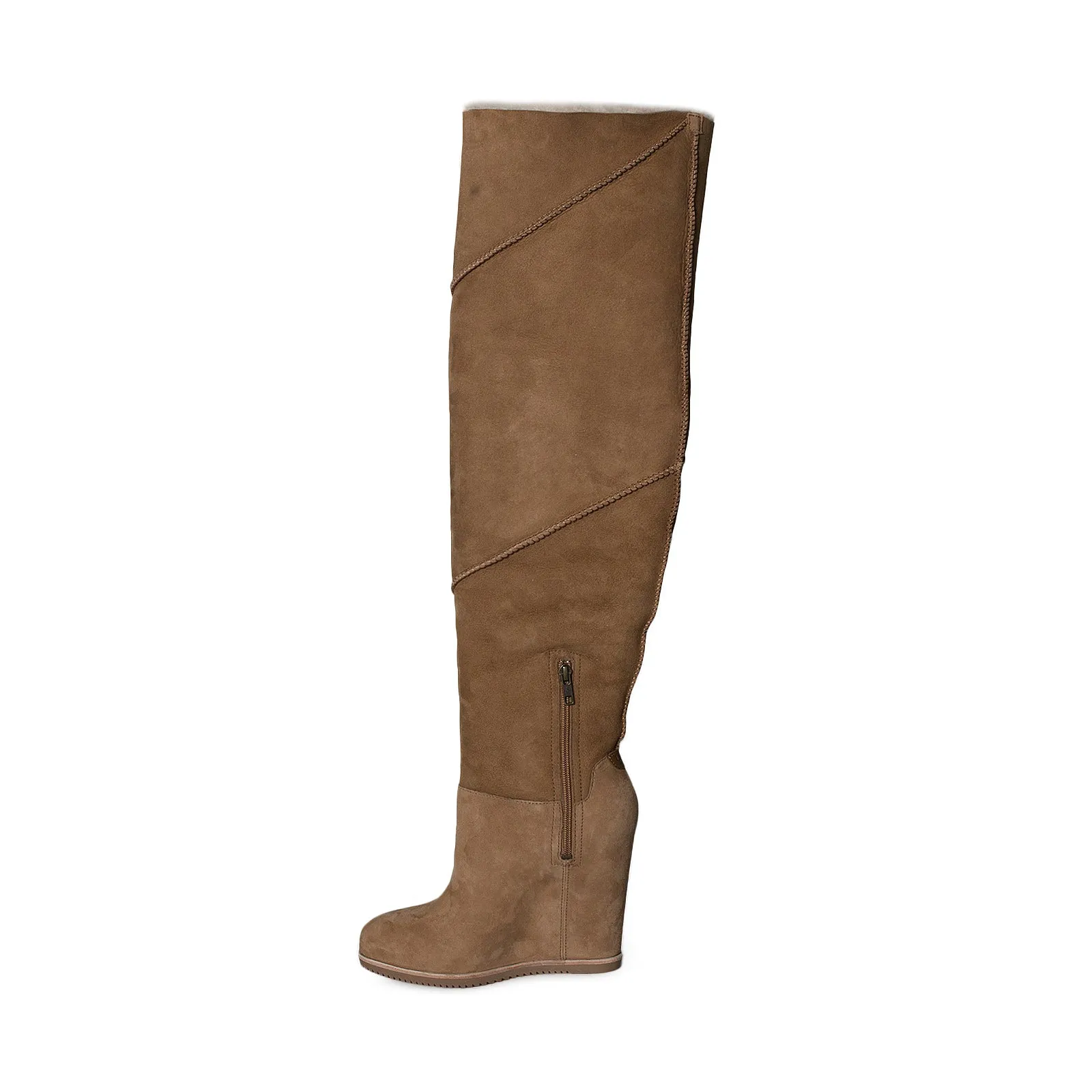 UGG Classic Mondri Over The Knee Chestnut Boots - Women's