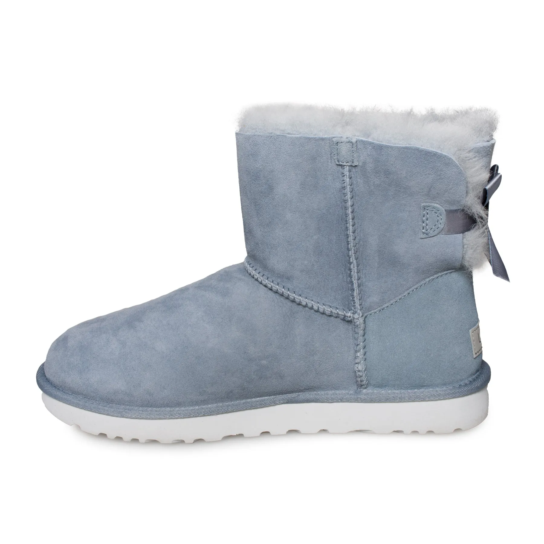 UGG Mini Bailey Bow II Ash Fog Boots - Women's