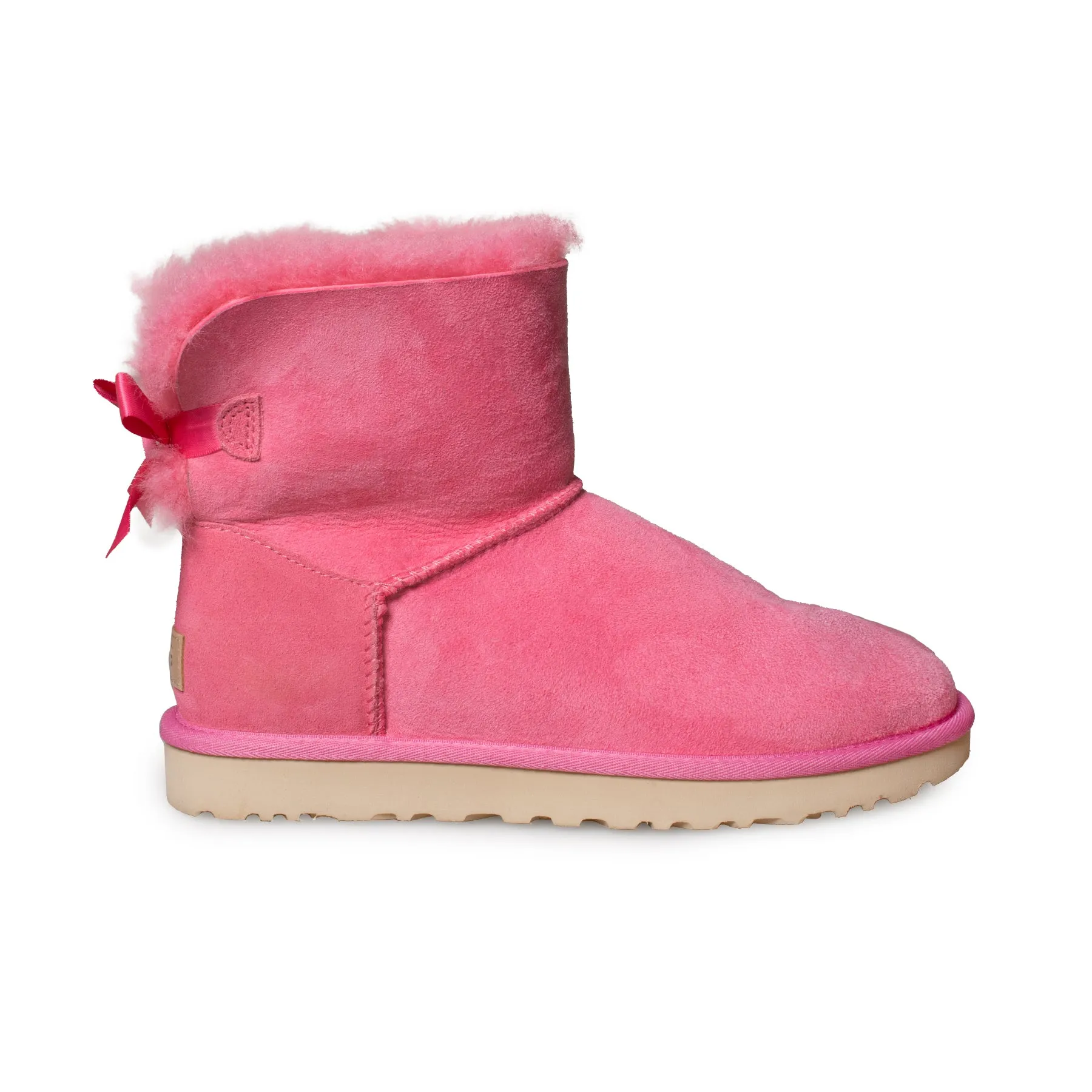 UGG Mini Bailey Bow II Pink Blossom Boots - Women's