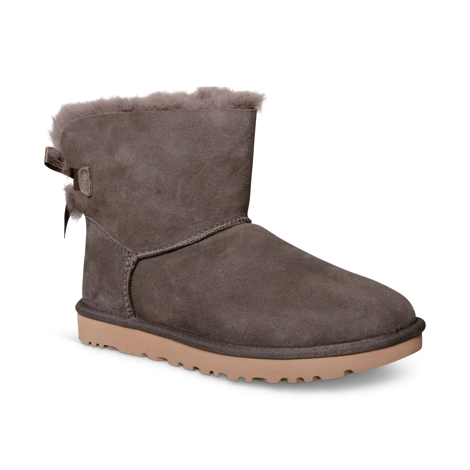 UGG Mini Bailey Bow II Slate Boots - Women's